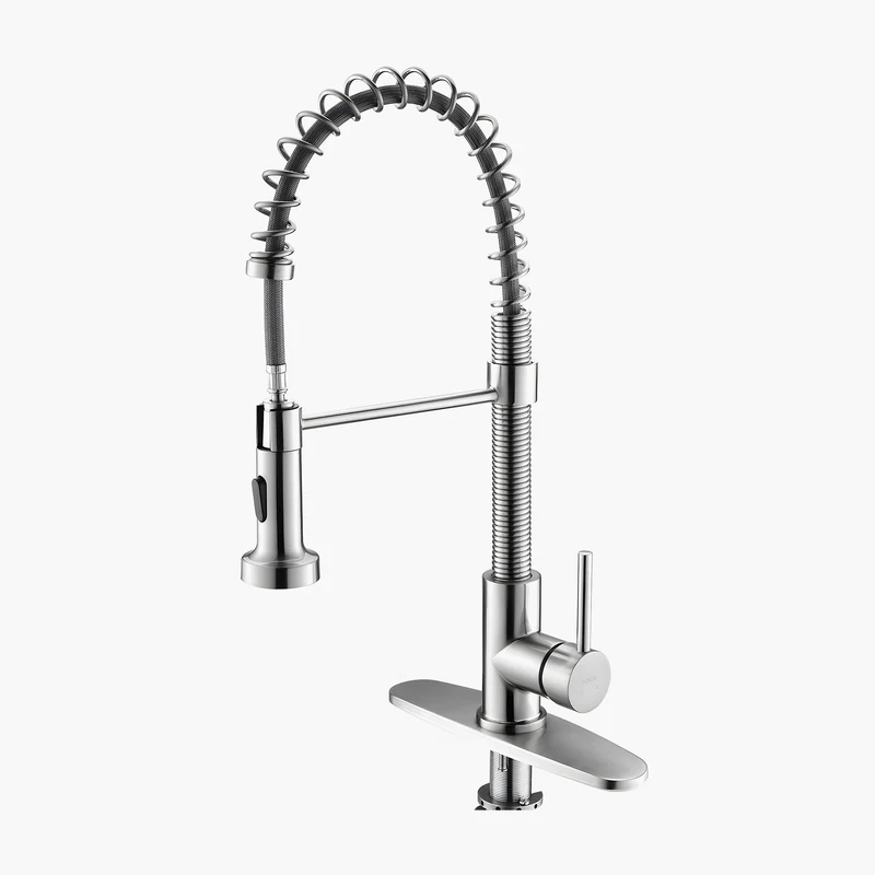 HOROW Best Kitchen Faucet With Pull Down Sprayer Model HR KF0229B